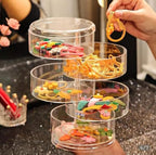 360 Degree Acrylic Rotating Jewellery Box