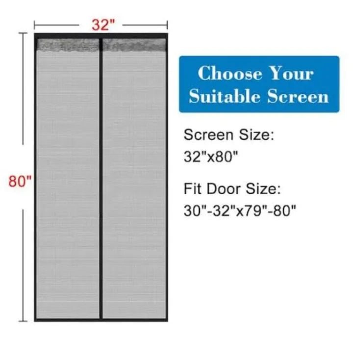 Twin Door Draft 40 Inches | Insect Protector - Air Stopper -Room temperature Controller | Under Bottom Seal - Twin Draft Guard