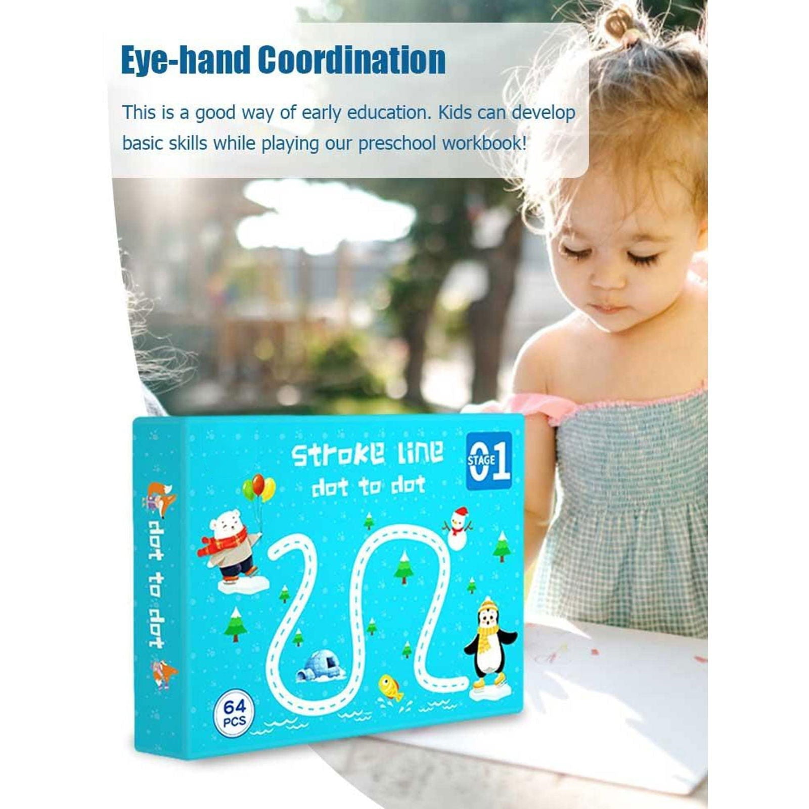 Reusable Tracing Workbook For Children - KidoKraze