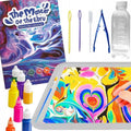 The Master of the Ebru Water Marble Painting 8 Color - KidoKraze