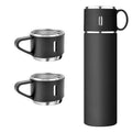 Stainless Steel Vacuum Flask & Extra Cups Set (500ml)