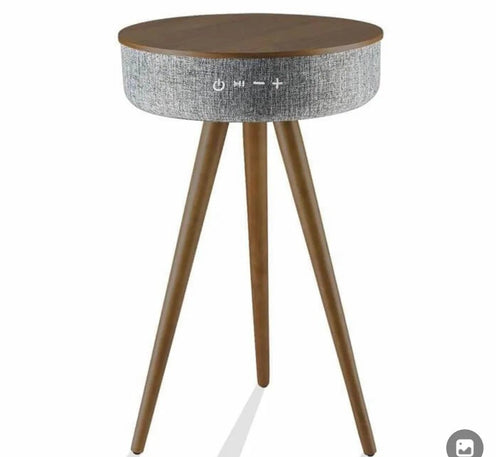 Bluetooth Speaker & Wireless Charging Table official image on BazaarYaar Pakistan