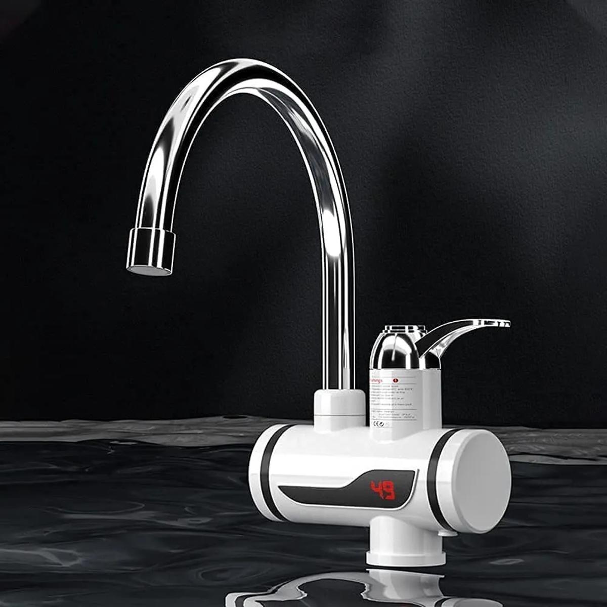 Instant Water Electric Geyser Tap with Temp Control and Display
