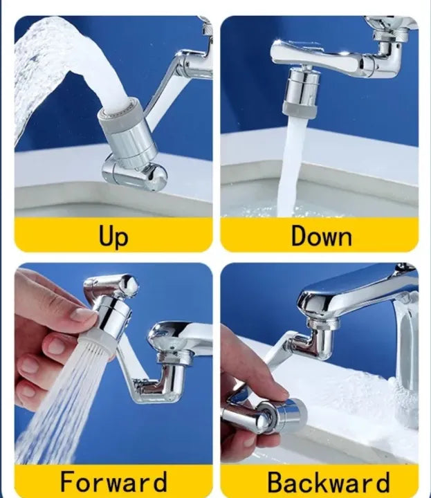 1080Ãƒâ€šÃ‚Â° Rotatable Extension Faucet Sprayer Head Water Tap Nozzle Universal Bathroom Tap Extend Adapter Aerator 2 Spray Modes For Washroom For Kitchen Item