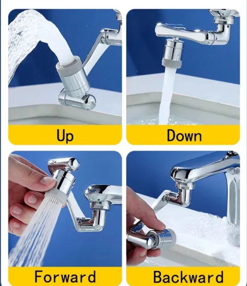 1080Ãƒâ€šÃ‚Â° Rotatable Extension Faucet Sprayer Head Water Tap Nozzle Universal Bathroom Tap Extend Adapter Aerator 2 Spray Modes For Washroom For Kitchen Item