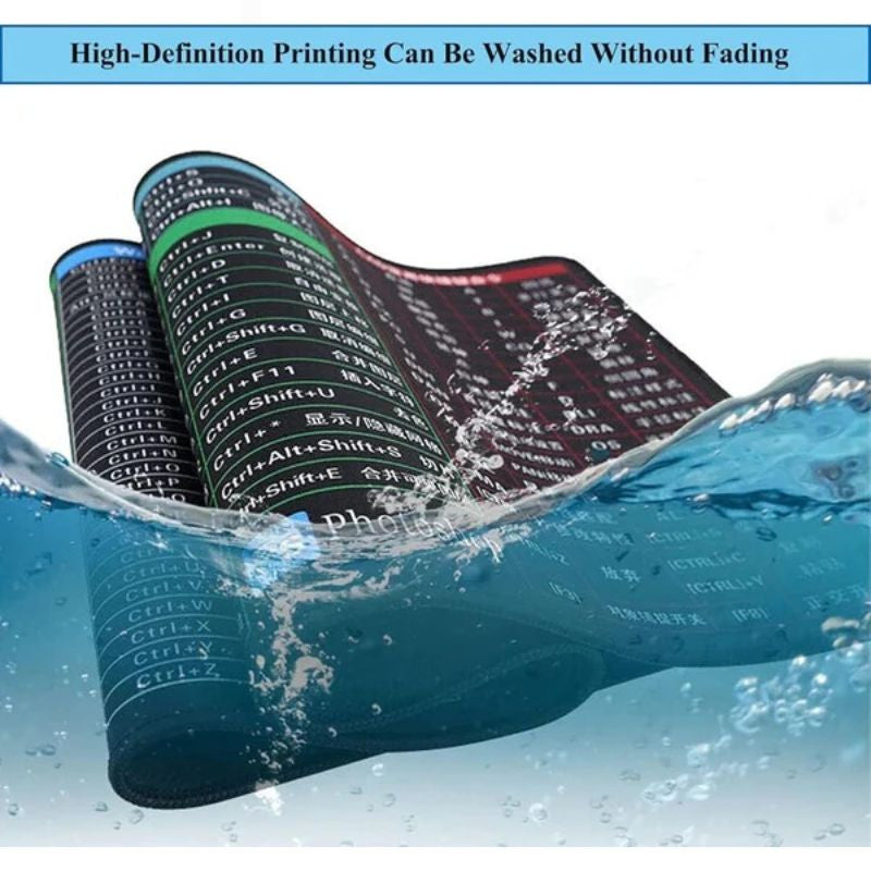Shortcut Keys Mouse Pad Size (30*80)
