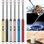 Rechargeable Elecrtric Kitchen Lighter - Stove Long Neck Arc 360Ãƒâ€šÃ‚Â° Flexible Lighter - Upgraded USB Electric Lighter not needed Gas - Orignal Best Quality Flameless Lighter for Stove / Candles / Grill / BBQ / Camping (Multicolour)