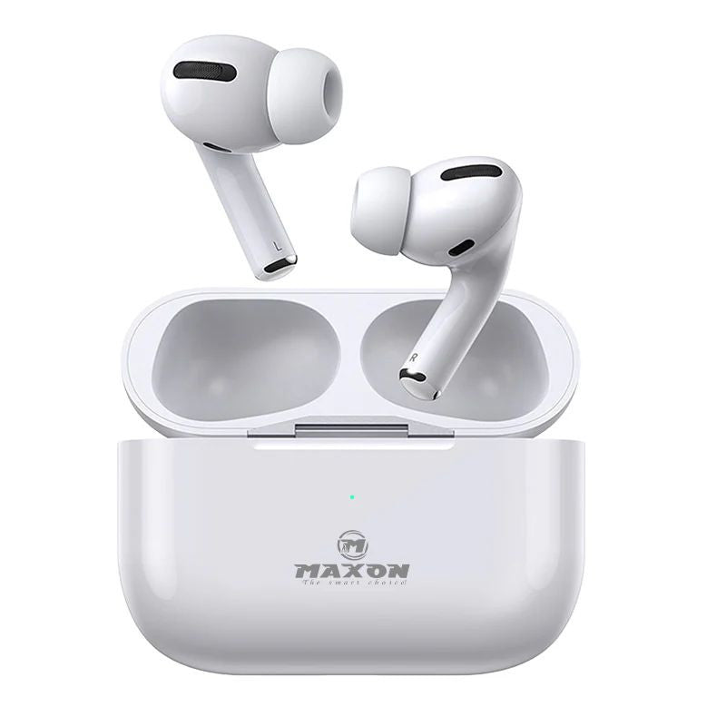 Maxon Pro-4 Wireless Earpods With Official Warranty wireless earbuds official image on BazaarYaar Pakistan