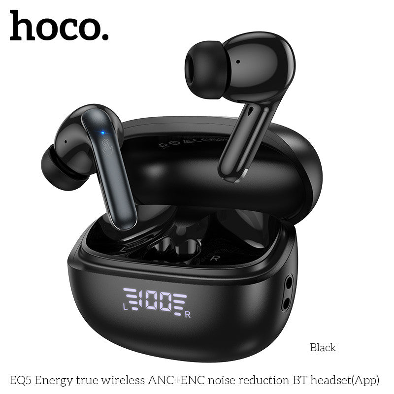 HOCO EQ5 ANC Wireless Earbuds | LED Display