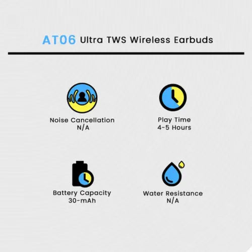I80 Suite Double Dials 7 Straps Smart Watch With Earbuds