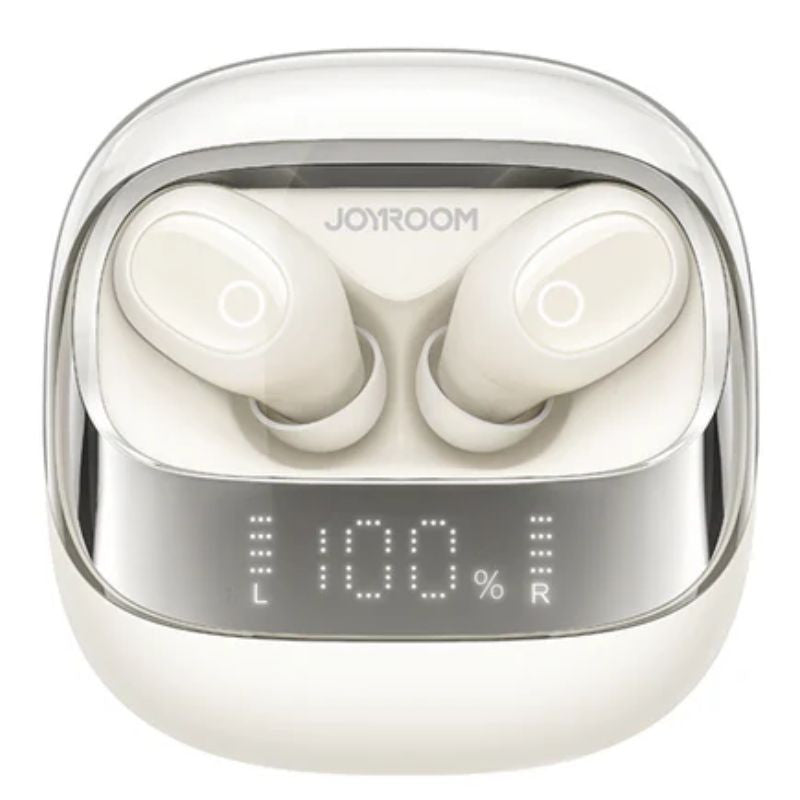 Joyroom JR-DB2 Digital Screen True Wireless Earbuds wireless earbuds official image on BazaarYaar Pakistan