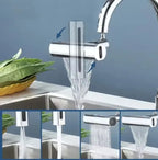 New 4 Modes Waterfall Kitchen Faucet Universal 720Ãƒâ€šÃ‚Â° Swivel Spout Sprayer Bathroom Basin Water Tap Extender Rainfall Sink Mixer