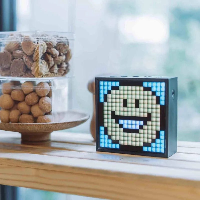Divoom TimeBox Evo Pixel Art Bluetooth Speaker official image on BazaarYaar Pakistan