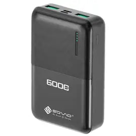 Sovo Dark 6000mAh Power Bank SPB-696