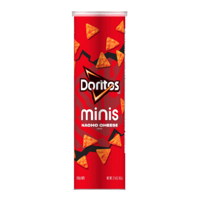 Doritos Minis Nacho Cheese Flavoured Tortilla Chips 145.2g