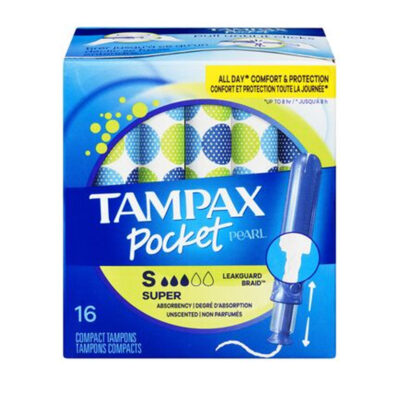 Tampax Pocket Pearl Super Tampons 16`s