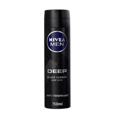 Nivea Men Deep Black Carbon Body Spray 150ml