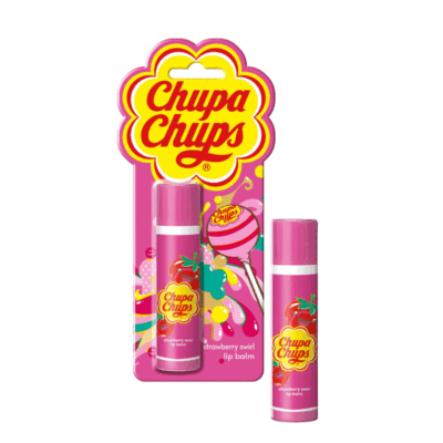 Chupa Chup Strawberry Swirl Lip Balm