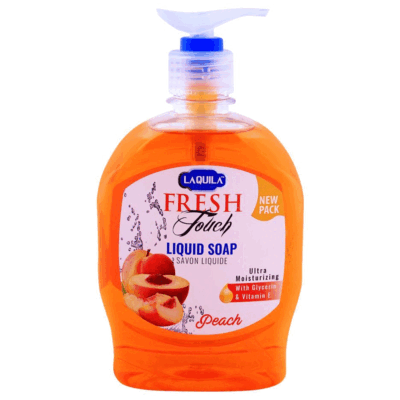 Aquate Fresh Cool Liquid Soap Peach 500ml