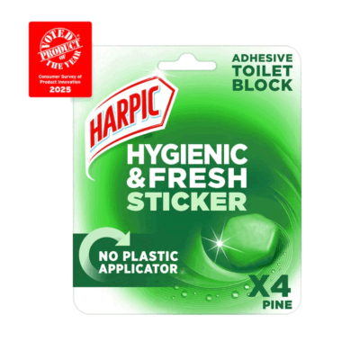 Harpic Hygienic & Fresh Pine Toilet Block 4x12g