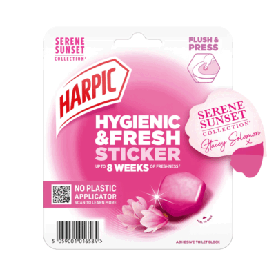 Harpic Hygienic & Fresh Floral Toilet Block 4x12g