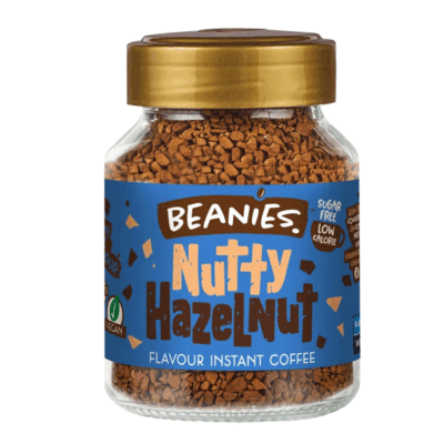 Beanies Nutty Hazelnut Flavour Instant Coffee 50g