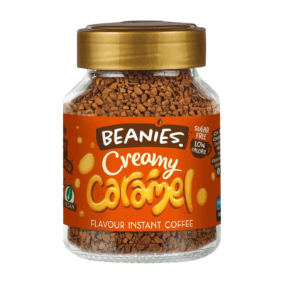 Beanies Creamy Caramel Flavour Instant Coffee 50g