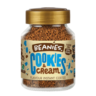 Beanies Cookies & Cream Flavour Instant Coffee 50g