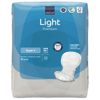 Abena Light Premium Super 4 Pads 30s