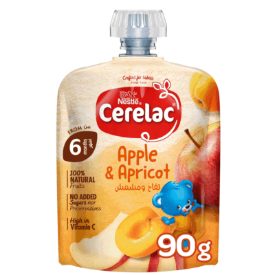 Nestle Cerelac Apple & Apricot 90gm