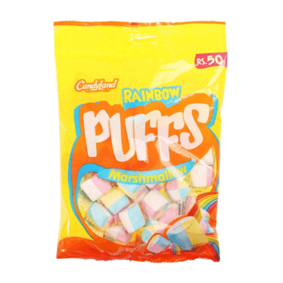 Candy Land Rainbow Puffs Marshmallow 50g
