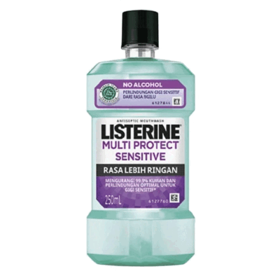 Listerine Multi Protect Sensitive Mouth Wash 250ml
