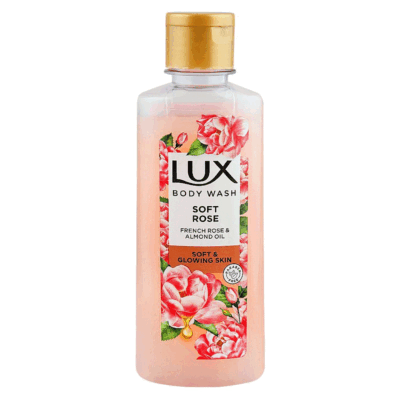 Lux Soft Rose French Rose & Almond Oil Body Wash 520ml