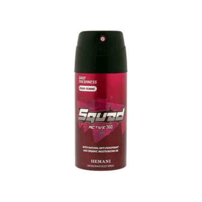 Hemani Squad Active 360 Body Spray 150ml