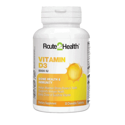 Route 2 Health Vitamin D3 5000iu Tablets 30s