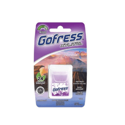Gofress Mouth Feeling Anggur 24 Strips