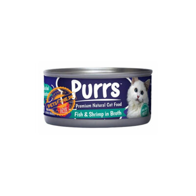 Waggles Purrs Fish In Broth Cat Food 130g
