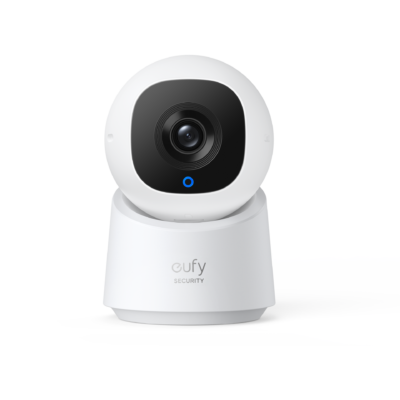 Eufy Security Indoor Camera C220 – 2K, 360° Pan & Tilt, AI Motion Detection, Night Vision, Two-Way Audio, Wi-Fi (Alexa & Google Compatible)