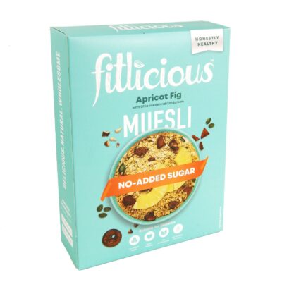 Fitlicious Apricort And Fig Museli 370g