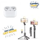 Combo Deal Neepho 4 in 1 Longest Selfie Stick + AirPods Pro 2 Titanium